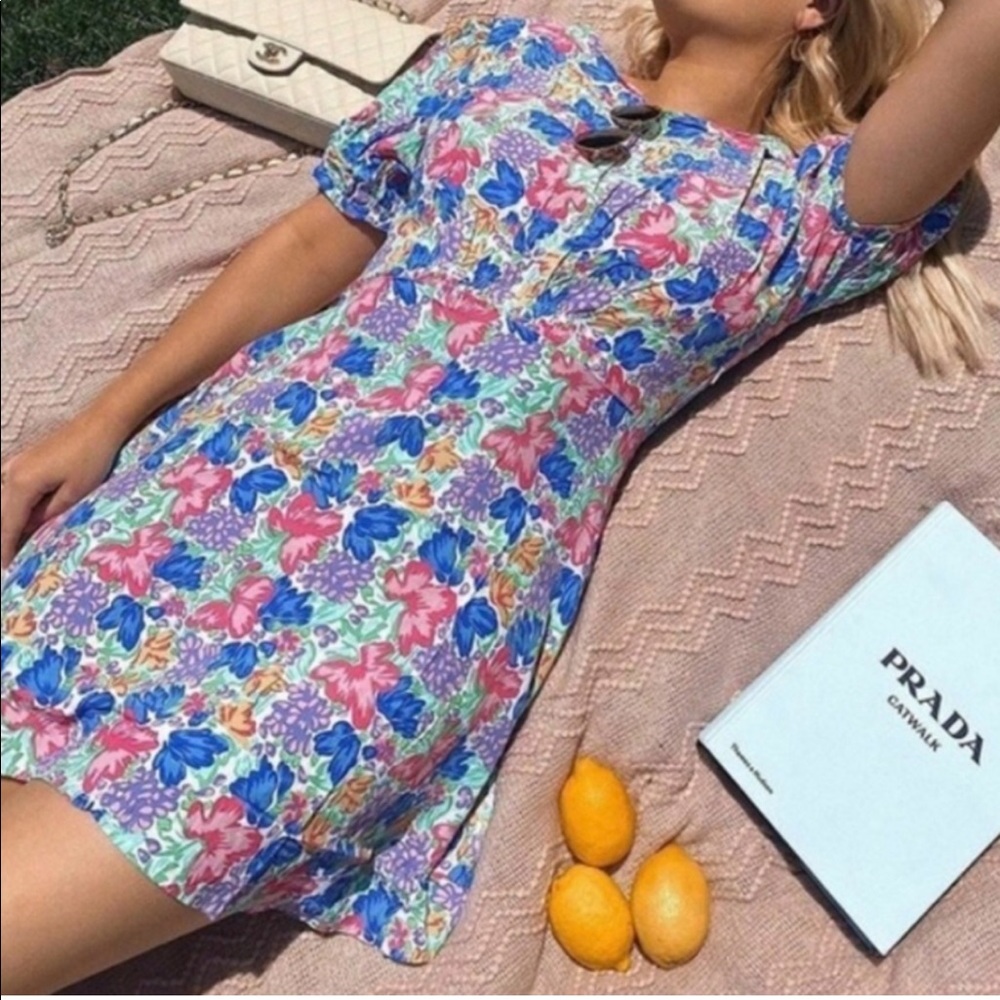 Faithfull the Brand NWT Estelle mini dress jemima floral print